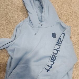 Carhartt Light Blue Pullover Hoodie